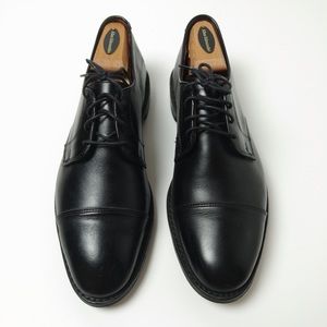 Allen Edmonds Lexington Black Derby Dress Shoes with Dainite Sole Size 10 D